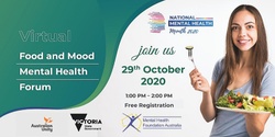 Banner image for Virtual Food and Mental Health Forum