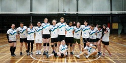 Deakin University Volleyball Club 's banner