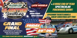 Banner image for McCosker Gladstone Speedway : Late Model Summer Speedweek - AUS v USA