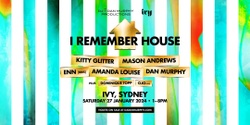 Banner image for IRH: Sydney @ Ivy [Sat 27 Jan]