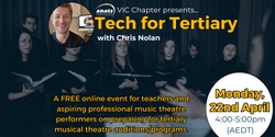 Banner image for FREE 'Tech for Tertiary' Webinar with Chris Nolan
