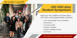 Banner image for USC IIGH Student Symposium 2021
