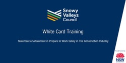 Banner image for White Card Training