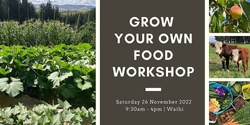 Banner image for Grow Your Own Food Workshop