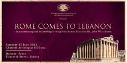 Banner image for Rome Comes to Lebanon