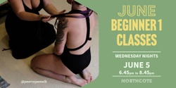 Banner image for June Beginner Rope classes - Peer Rope Melbourne