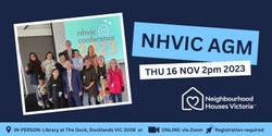 Banner image for NHVic Annual General Meeting 2023