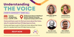 Banner image for Understanding the Voice - Penrith Town Hall