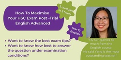 Banner image for How To Maximise Your HSC Exam Post-Trial