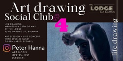 Banner image for Art Drawing Live Music Social Club the Lodge #4