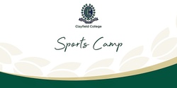 Banner image for Clayfield College Winter Sports Camp