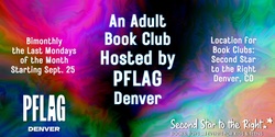 Banner image for PFLAG Denver Adult Book Club