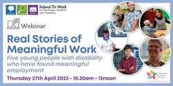Banner image for Webinar: Real Stories of Meaningful Work 