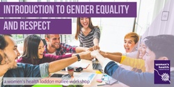Banner image for Introduction to Gender Equality and Respect (18 November)