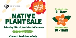 Banner image for City of Vincent Native Plant Sale