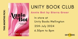 Banner image for Unity Book Club July 2024: Annie Bot 