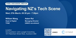 Banner image for Navigating NZ’s Tech Scene