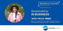 Banner image for Sustainability in Business - Online Webinar