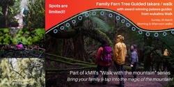 Banner image for Fern Tree Family Guided takara/walk with award-winning palawa guides from wukalina Walk