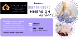 Banner image for BREATH+SOUND IMMERSION @ The Hot Hub