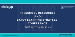 Banner image for Preschool Resources and Early Learning Strategy Conference