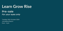 Banner image for Learn Grow Rise