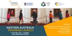 Banner image for Pathways to Politics for Women UWA