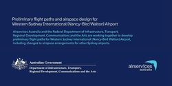 Banner image for Woy Woy Community Information and Feedback Session - Western Sydney International (Nancy-Bird Walton) Airport Airspace and Flight Path Design