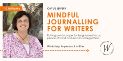 Banner image for Mindful Journalling For Writers with Caylie Jeffery