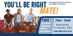 Banner image for You'll Be Right Mate! - Men's Breakfast