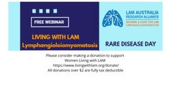 Banner image for Living with LAM Rare Disease Day