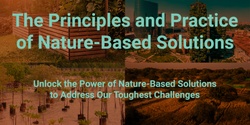 Banner image for The Principles and Practice of Nature-Based Solutions