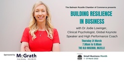 Banner image for Building Resilience in Business 