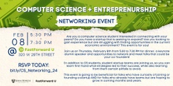 Banner image for Computer Science & Entrepreneurship Networking Event 