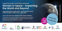 Banner image for Inspiring South Australian Women: Women in Space – Impacting the World and Beyond