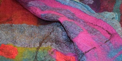Banner image for Hand-felted Wool and Silk Beanie