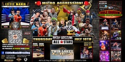 Banner image for Valdosta, GA - Micro-Wrestling All * Stars: Little Mania Rips Through the Ring!