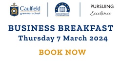 Banner image for Business Breakfast 2024