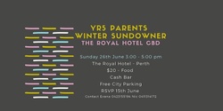 Banner image for Year 5 Parent Event - Winter Sundowner at The Royal Hotel