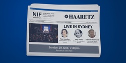 Banner image for NIF + Haaretz: Live in Sydney