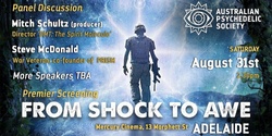 Banner image for 'From Shock to Awe' Premier Screening - Adelaide