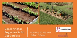 Banner image for Gardening for Beginners & Introduction to No Dig Gardens