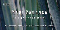 Banner image for Mahi Raranga, Full-Day for Beginners