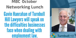 Banner image for MBC October Networking Lunch - Employment Law