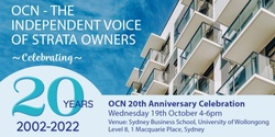 Banner image for OCN 20th Anniversary Celebration 