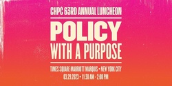 Banner image for CHPC's 63rd Annual Luncheon
