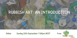 Banner image for Rubbish Art: an introduction