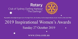 Banner image for Inspirational Women's Awards 2019
