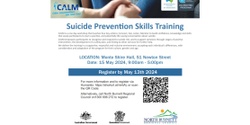 Banner image for FREE Suicide Prevention & Intervention Training (CALM)