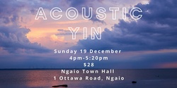 Banner image for Acoustic Yin - Yin Yoga with live acoustic music 